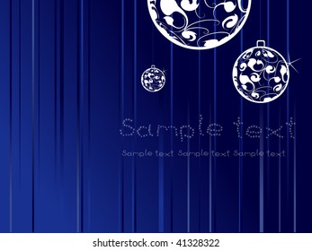 vector illustration Christmas background