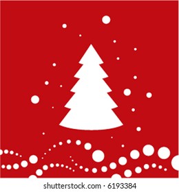 Vector  illustration, christmas background