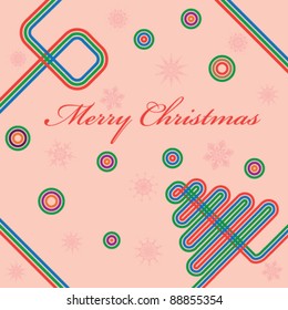 Vector illustration of Christmas background