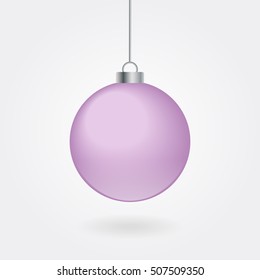 Vector illustration of Christmas Ball