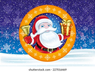 Vector illustration. Christmas banner.