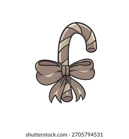 Vektorgrafik von Weihnachtsbonbons, in verschiedenen
