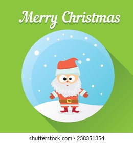 Vector illustration for christmas card design.
