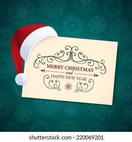 Vector Illustration of a Christmas Design