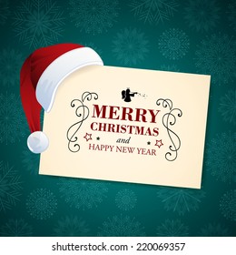 Vector Illustration of a Christmas Design