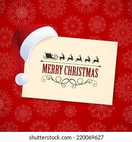 Vector Illustration of a Christmas Design