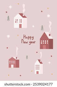 Vector illustration of Christmas doodle.