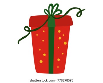 Vector illustration of Christmas Gift