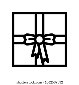 Vektorgrafik eines Weihnachtsgeschenksymbol