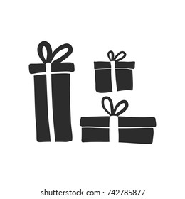 Vector illustration of Christmas gifts suitable for decoration