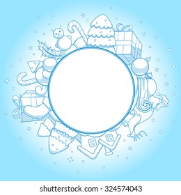 Vector illustration christmas greeting card, christmas card, greetings, abstraction