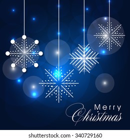 Vector illustration of Christmas Greeting Card.
