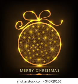 Vector illustration of Christmas Greeting Card.