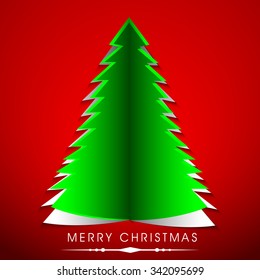 Vector illustration of Christmas Greeting Card.