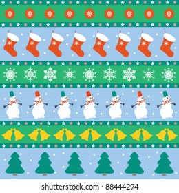 Ilustración vectorial de los iconos de Navidad