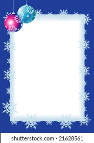 vector illustration "christmas letter"