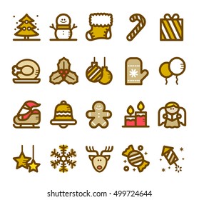 Vektorgrafik - Symbol für Weihnachtszeile
