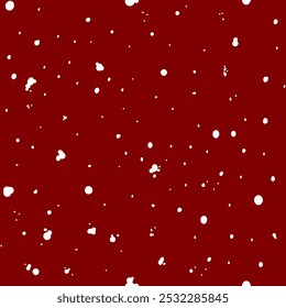 Ilustración vectorial. Navidades y patrón sin fisuras del año Nuevo. Copos de nieve y copos de nieve. Ornamento escandinavo. Fondo de pantalla abstracto. Patrón de nieve para publicidad y productos tipográficos. 
