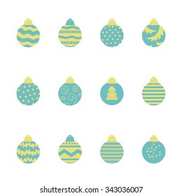 Vector illustration Christmas pattern