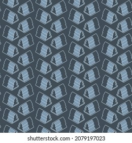 vector illustration, christmas pattern with christmas tree