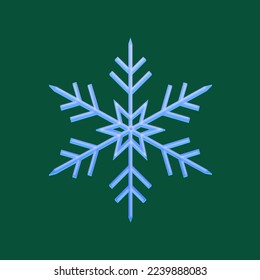 Vector illustration of Christmas snow for your Christmas decorations 
