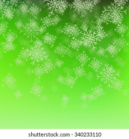 Vector Illustration of Christmas Snowflake Background for Design, Website, Background, Banner. Winter December Snow Element Template. Shine texture