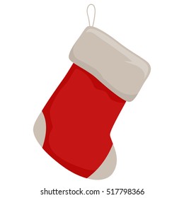 Vector Illustration of Christmas Stocking