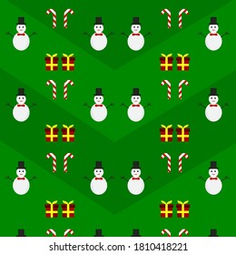 
Vector illustration of Christmas themed pattern digital paper