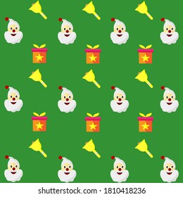 
Vector illustration of Christmas themed pattern digital paper