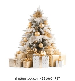Vector Illustration of Christmas tree.