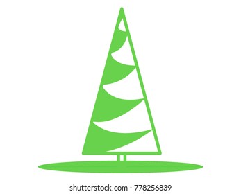 Vector illustration of a Christmas Tree