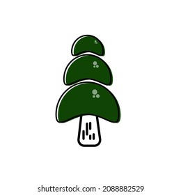 Vector illustration of a Christmas tree, great for your design purposes.