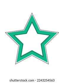 Vector illustration of Christmas tree toy