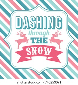 Dashing Through Snow Images Stock Photos Vectors Shutterstock