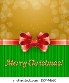 Vector illustration of Christmas/New Year decor. Colorful background for your design of greeting cards, invitations, congratulations