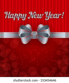Vector illustration of Christmas/New Year decor. Colorful background for your design of greeting cards, invitations, congratulations