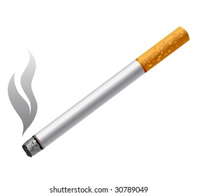 vector illustration of cigarette