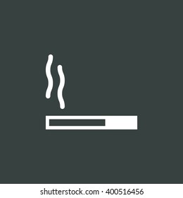 Vector illustration of cigarette icon. Premium quality web icon