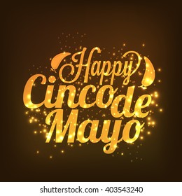 Vector illustration of cinco de mayo celebration background.