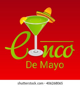 Vector illustration of Cinco De Mayo celebration background.