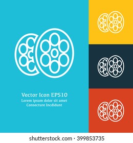 Vector illustration of cinema icon