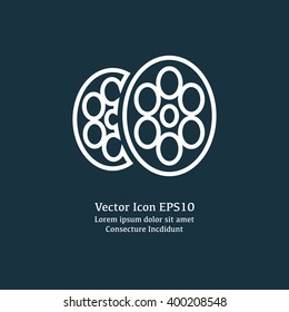 Vector illustration of cinema icon