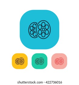 Vector illustration of cinema icon