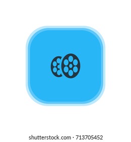 Vector Illustration Of Cinema Icon. Beautiful Check-In Element Also Can Be Used As Film  Element.