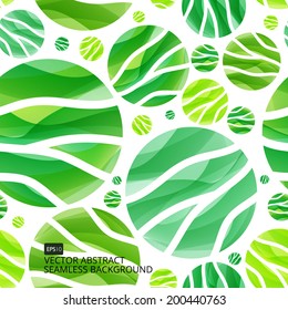 Vector illustration with circle design elements. Seamless circle abstract background.
