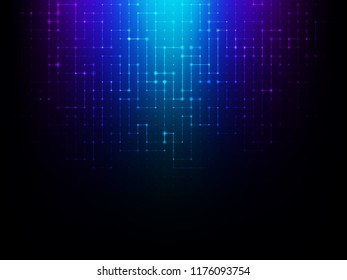 Vector illustration of circuit board background, abstract technology concept.