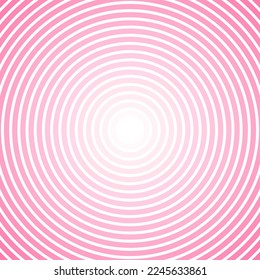 Vector illustration circular pink geomatraic pattern abstract background Pink disk puzzle wheel