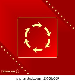  Vector illustration of circulation 