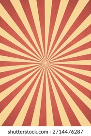 Ilustração vetorial. Fundo vertical listrado vermelho e branco circo fundo.
