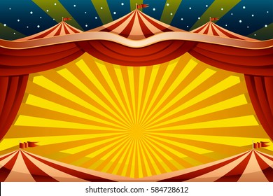 carnival backdrop vector